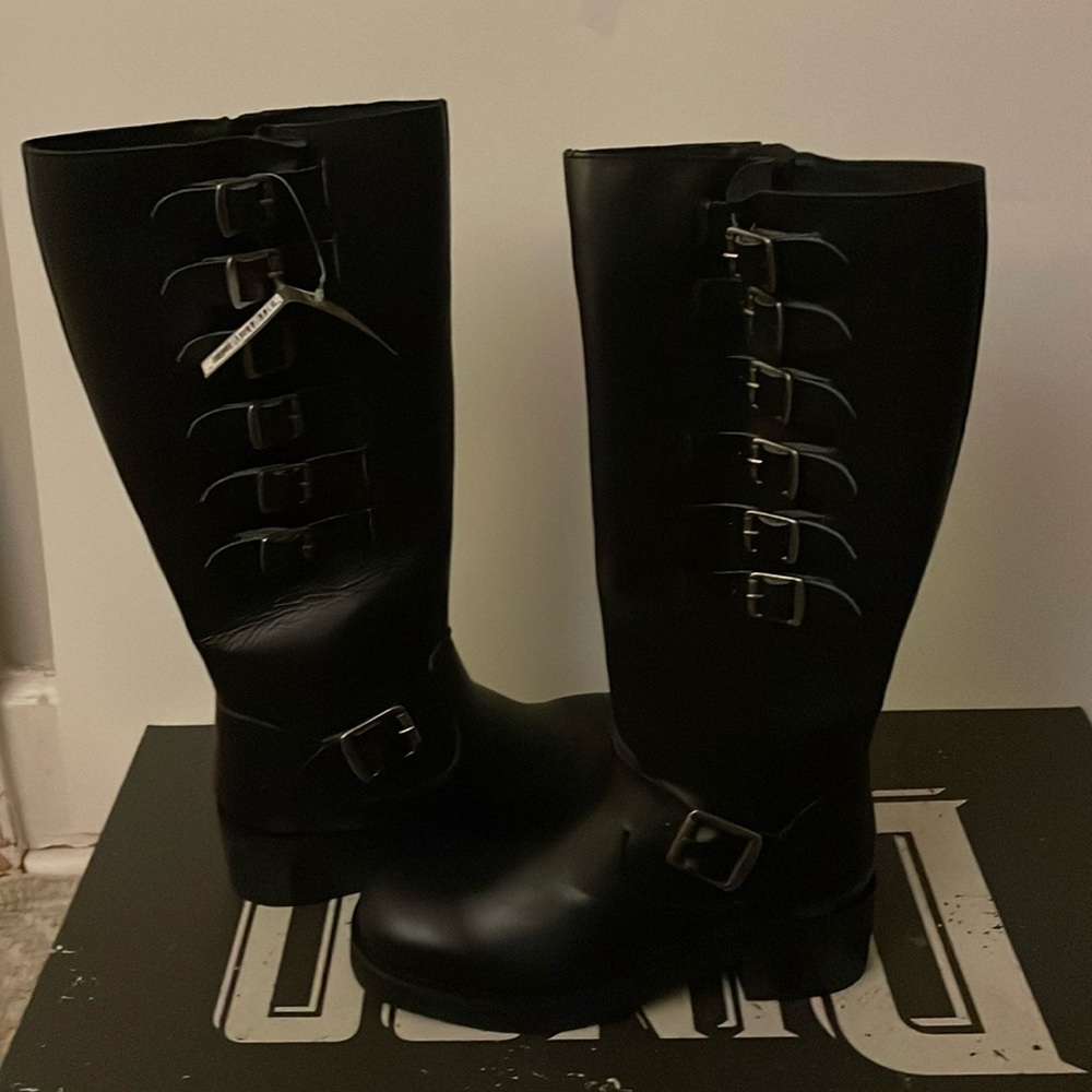 Dingo Wild N Free women’s asstd black leather boots new
